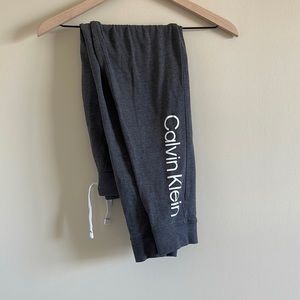 Calvin Klein joggers grey size small